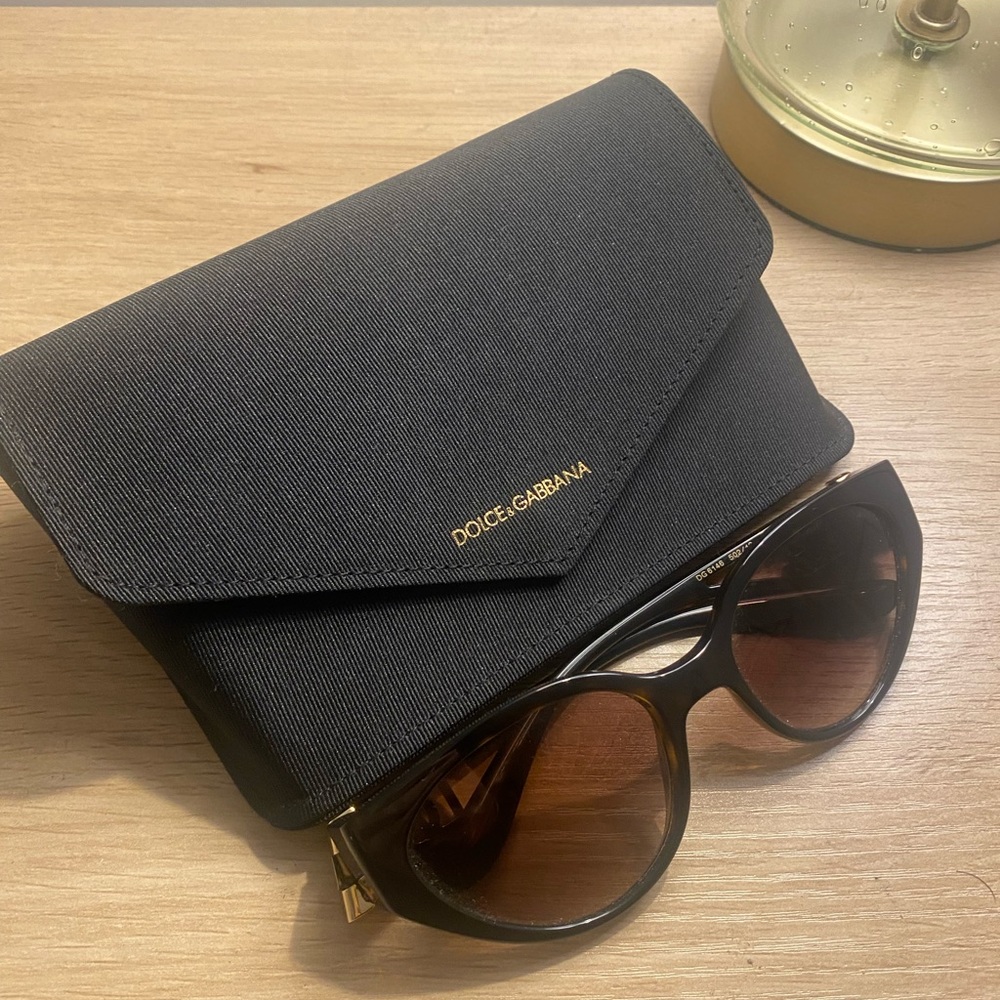 Dolce and Gabbana Tortoise Cat Eye Sunglasses